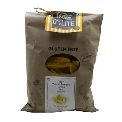 Home Delite Rst Yellow Banana Chips - 220 gm