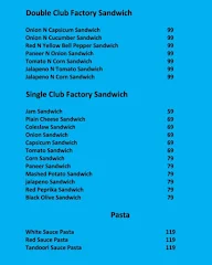 Club Factory menu 3