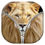 Cover Image of Download Lion Zipper Lock Screen 1.0.5 APK