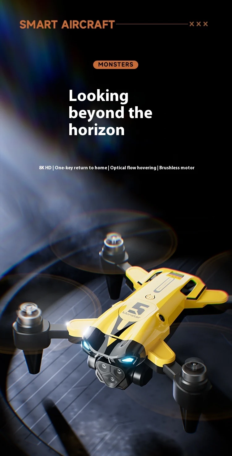 Title 5, Drone avec Trois Caméras pour la Photographie A...