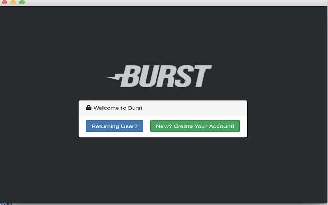 Burst Wallet chrome extension