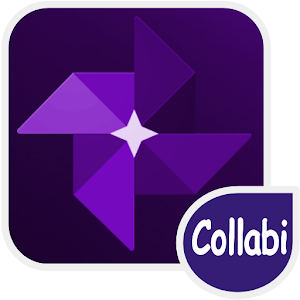 콜라비 영상 무전기 워키토키 PTT Collabi logo