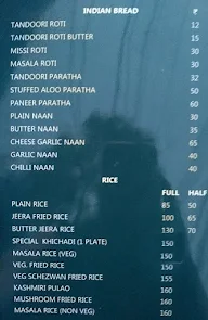 Beeji Restaurant menu 2