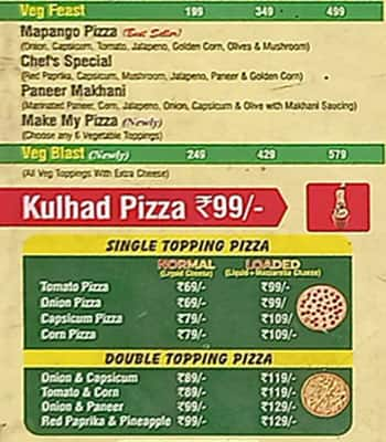 Rs.99 Eatery Junction menu 