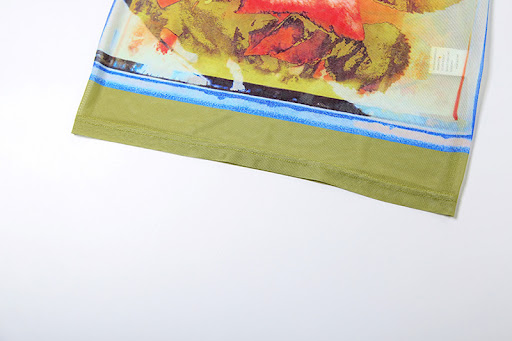 Title 2, Fashion Street Digital Printing See-through Sli...