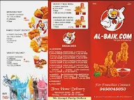 Al-Baik,Gomti Nagar menu 1