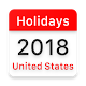 Download United States Federal and State Holidays 2018 For PC Windows and Mac