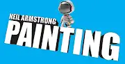 Neil Armstrong Painting Logo