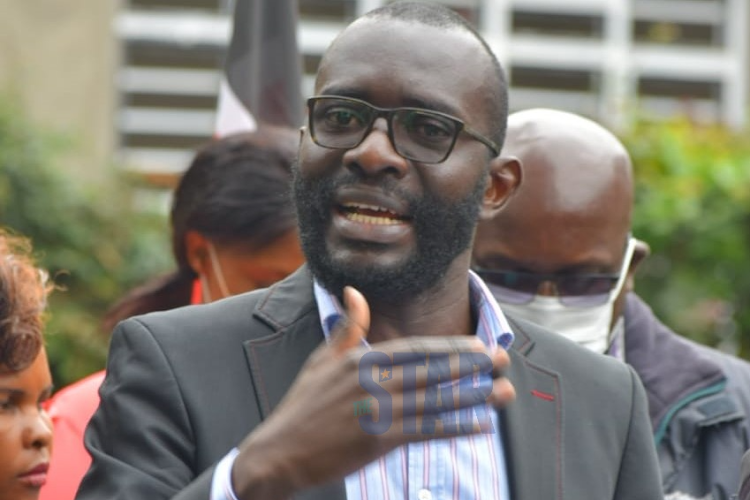 Fred Okang’o in Nairobi on September 9, 2020