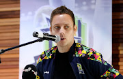 New Marumo Gallants coach Romain Folz during a press conference in Sandton, Johannesburg, on June 29 2022.