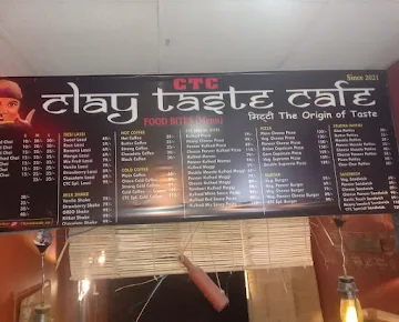 CTC- Clay Taste Cafe menu 