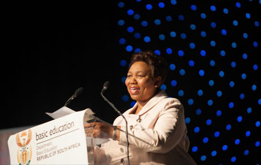 Basic Education Minister Angie Motshekga. File photo