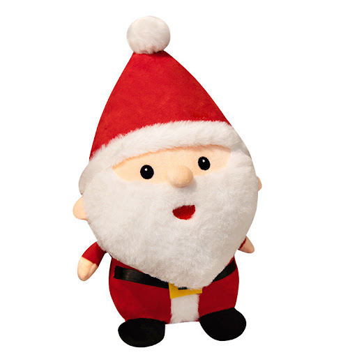 Title 3, Santa Claus, Snowman, and Reindeer Plush Toy. A...