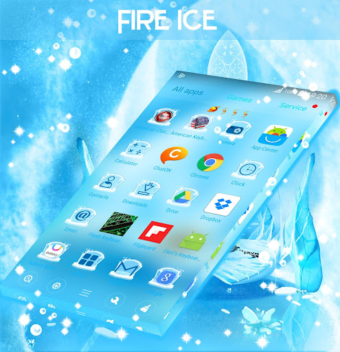 免費下載娛樂APP|Fire And Ice Theme Launcher app開箱文|APP開箱王
