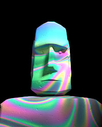 IRIDESCENT MOAI [#010]