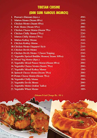 Kalsang Restaurant menu 1