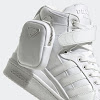 adidas for prada re-nylon forum hi white / white / silver metallic