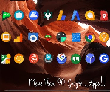 [EOL] שחיקה - צילום מסך של Icon Pack