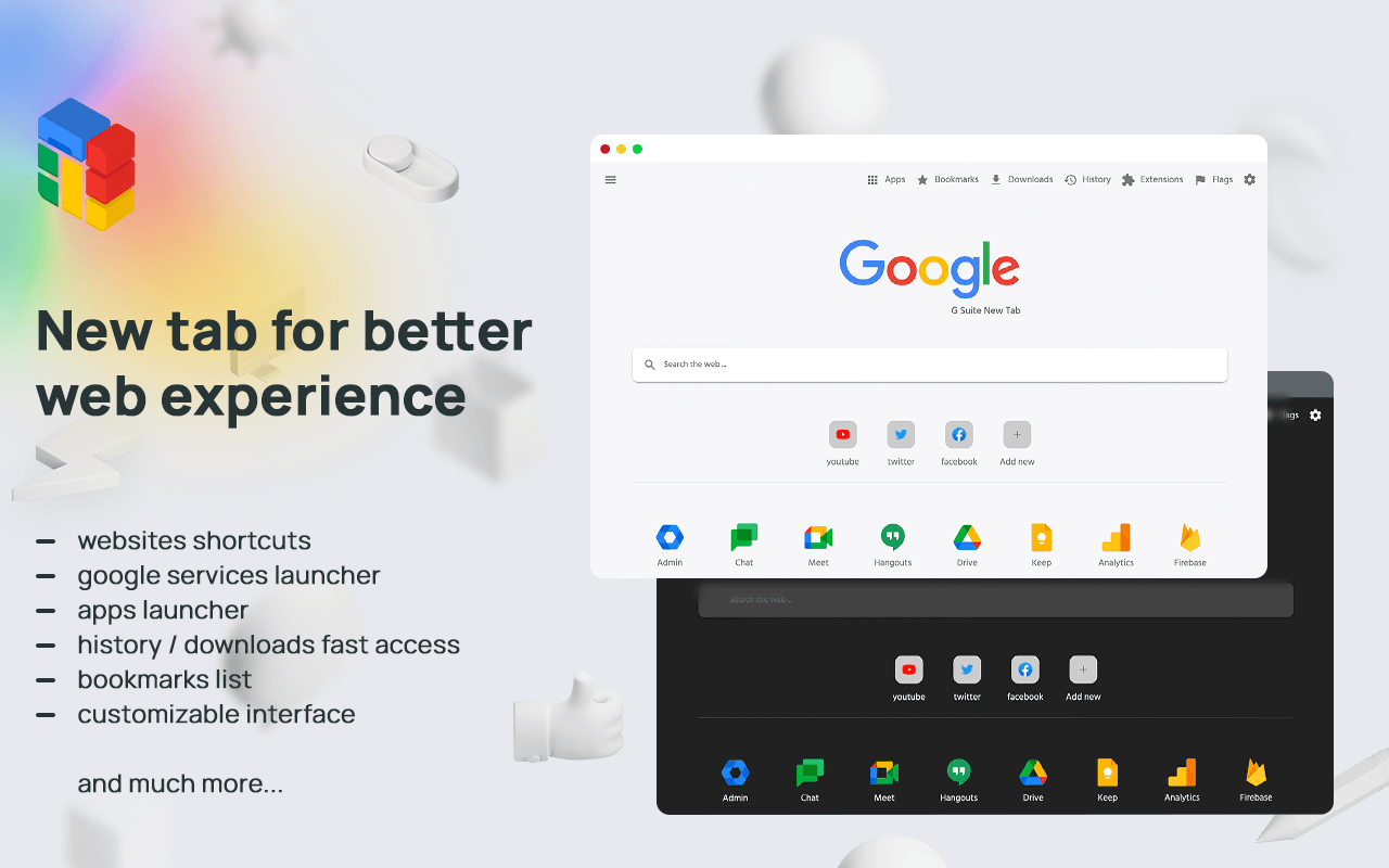 New Tab for Google Workspace™ Preview image 1