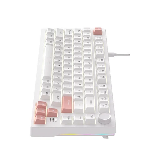 Bàn phím cơ Gaming DAREU EK75 Full white_Dream switch (extra keycaps)