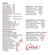 The Cascade Grab & Go menu 4