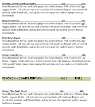 Mezbaan Biryani menu 5