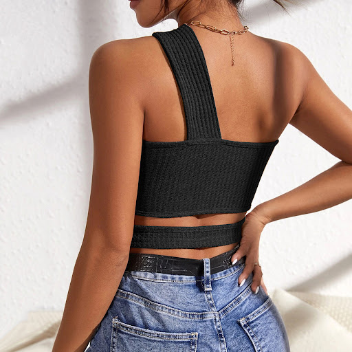 Title 3, European And American Sexy Hollow Out Knitted V...