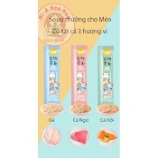 (Siêu Rẻ) Súp Thưởng Shizuka - Catfood - Petsnack Dành Cho Mèo 15Gr/1 Gói