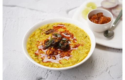 Dal Khichdi with Tadka