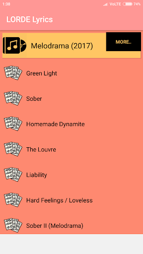 LORDE Lyrics  Albums, Singles  EP