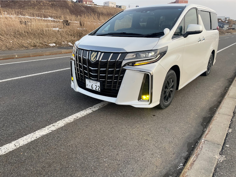 アルファードのアルファード30後期・お分かりいただけただろうか・仕事おわりにパシャリ・アルヴェル乗りさんと繋がりたい・北海道に関するカスタム事例の投稿画像1枚目
