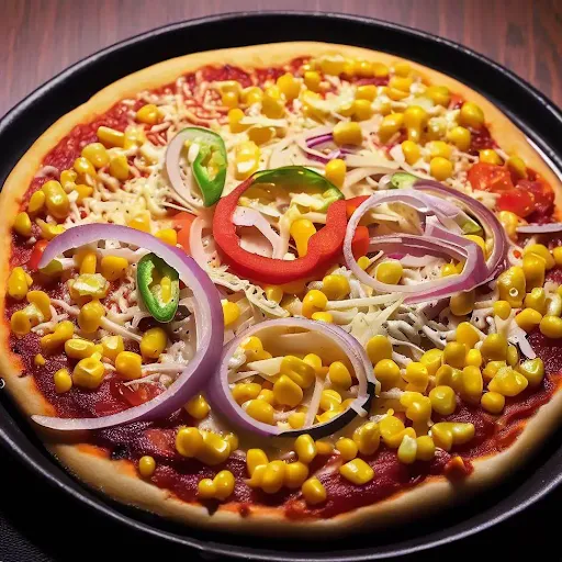 Sweet Corn Delight Pizza [7 Inches]