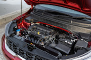 1.5-litre four-cylinder petrol engine produces 85kW and 144Nm. 