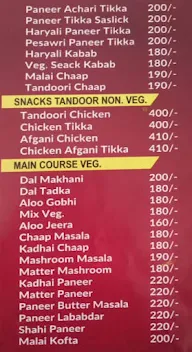 Hotel Samrat Kaushambi menu 8