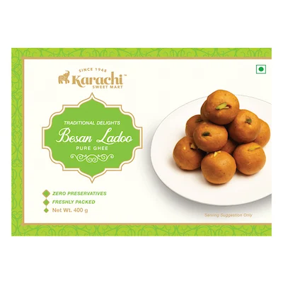 Besan Ladoo (P. Ghee) 400gm