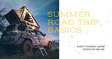 Road Trip Basics - Facebook Event Cover template