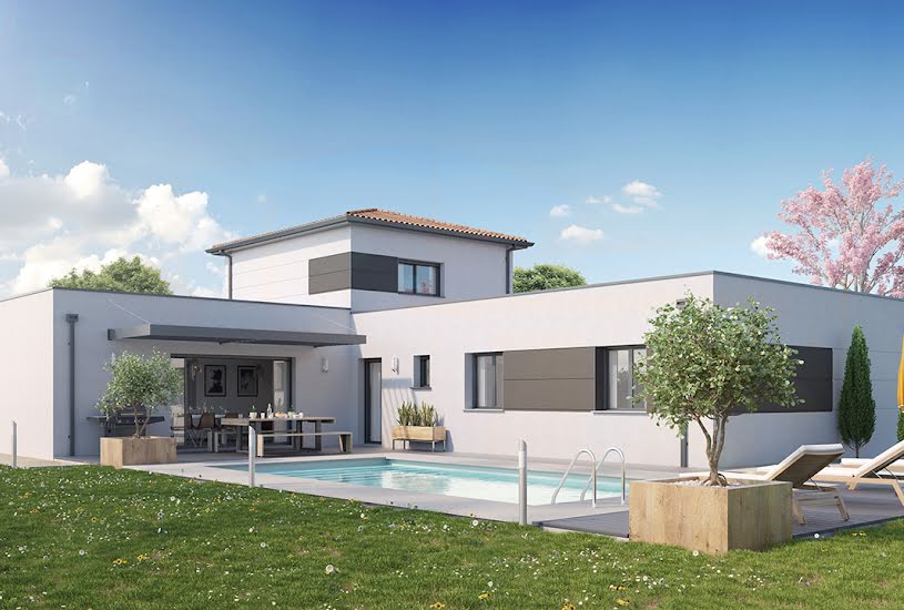  Vente Terrain + Maison - Terrain : 732m² - Maison : 168m² à Arbanats (33640) 