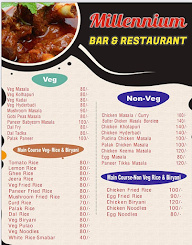 Millennium Bar And Restaurant menu 3