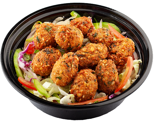 Falafel veg salad