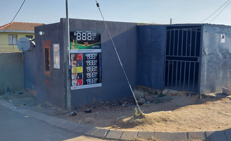 Mdlalose's Tavern in Orlando East, Soweto, where 16 people were shot dead. File photo.