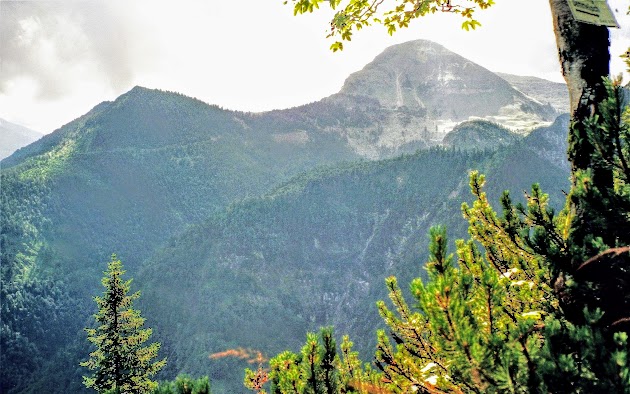 Blick zum Juifen und Rotwandalm