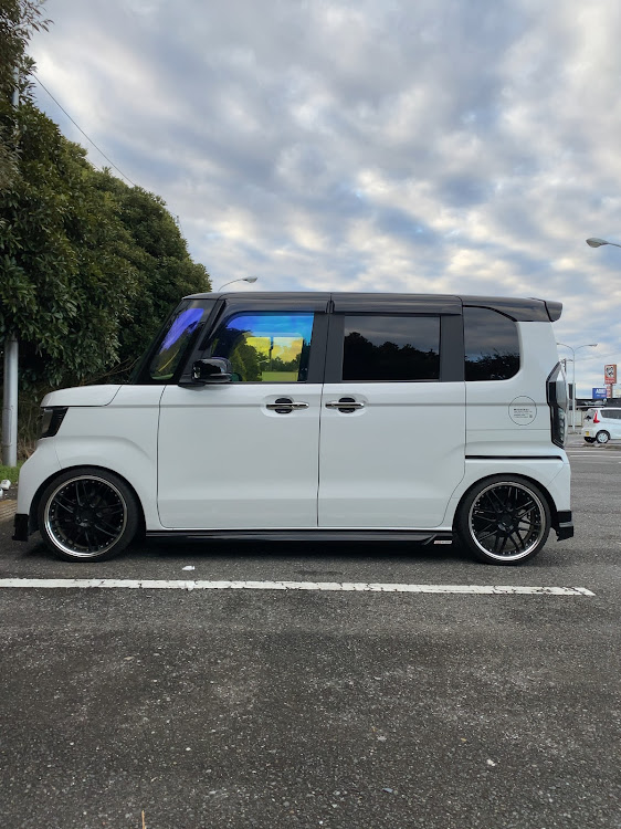 Nボックスカスタムの洗車・暇人の休日・ＮBOXカスタムに関するカスタム事例の投稿画像2枚目