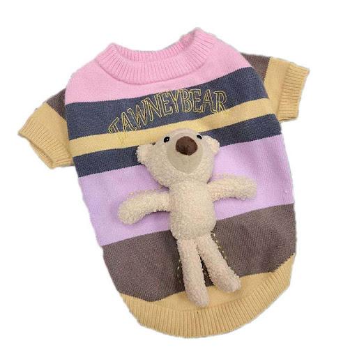 Title 6, Dog Clothes Autumn And Winter Sweater Warm and ...