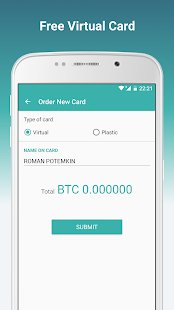  ‪Wirex. Bitcoin Wallet & Card‬‏- صورة مصغَّرة للقطة شاشة  