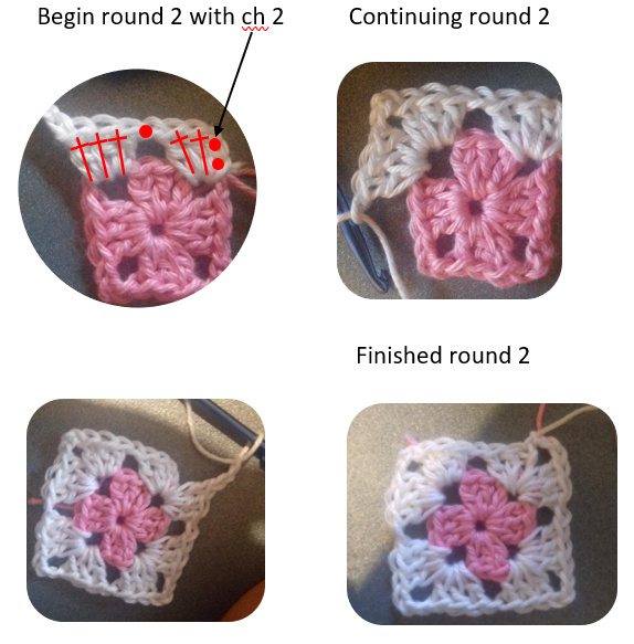 Solid Granny Square - Crochet Tutorial - Sweet Bee Crochet