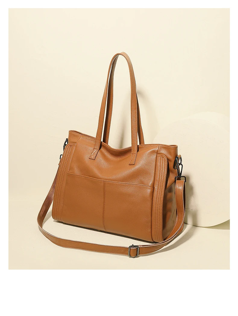 Title 2, Womens First Layer Cowhide Large Capacity Hand...