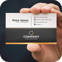 Business Card Maker Visiting Card Maker Photo Logo