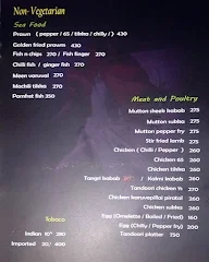 Campari Bar menu 1