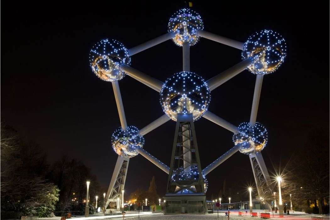 The Atomium - Unique place to visit in Brussels