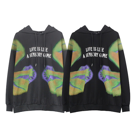 Title 5, Mens Loose Hoodie Fall Trend Pullover. Stay co...